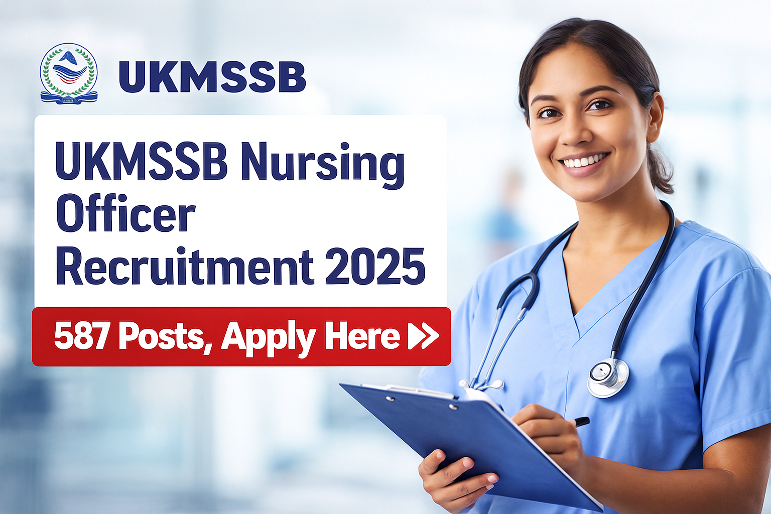 UKMSSB Nursing Officer , UKMSSB nursing officer apply 