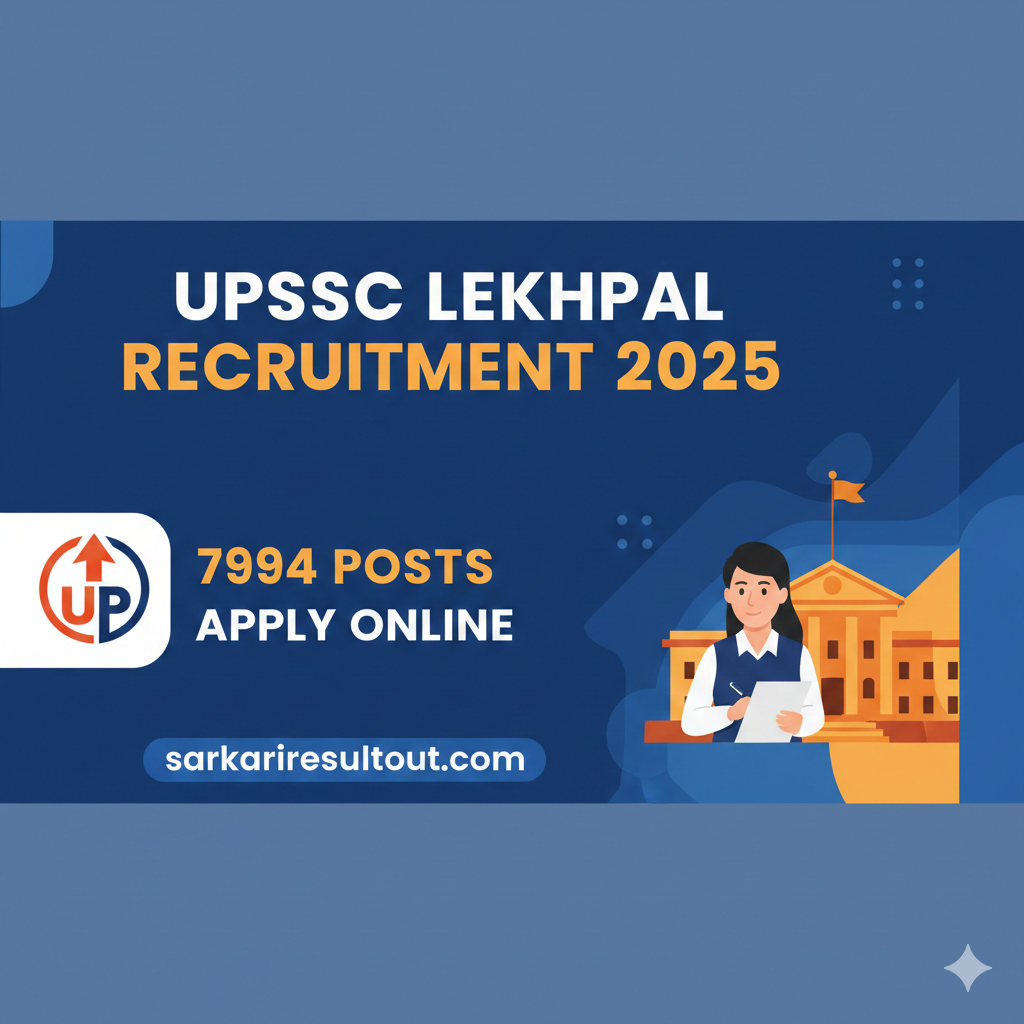 UPSSSC Lekhpal Recruitment 2025