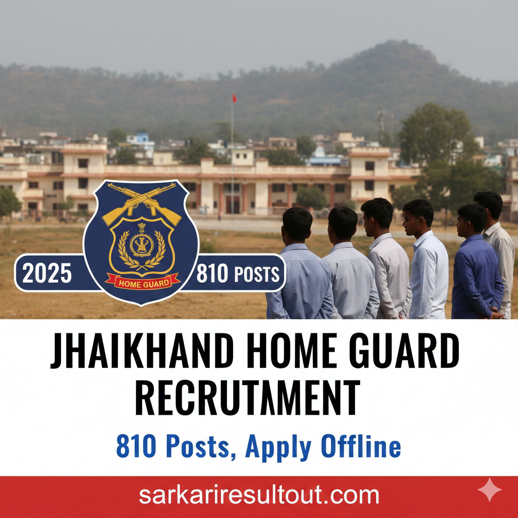 Jharkhand Home Guard Recruitment 2025