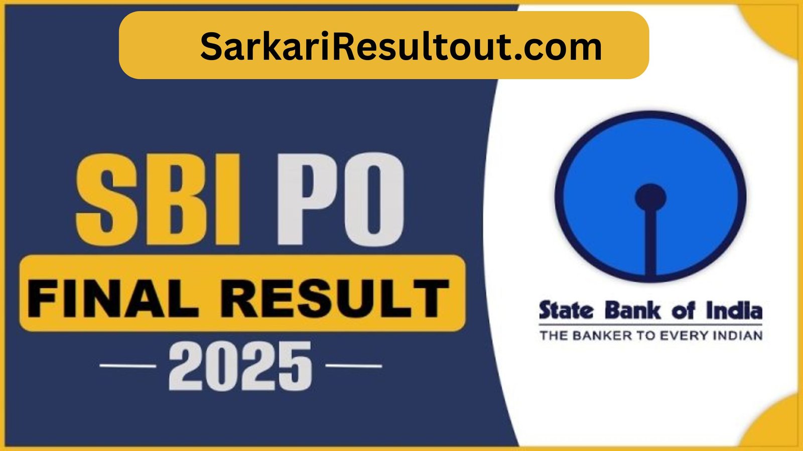 SBI Probationary Officer PO Recruitment Final Result 2025