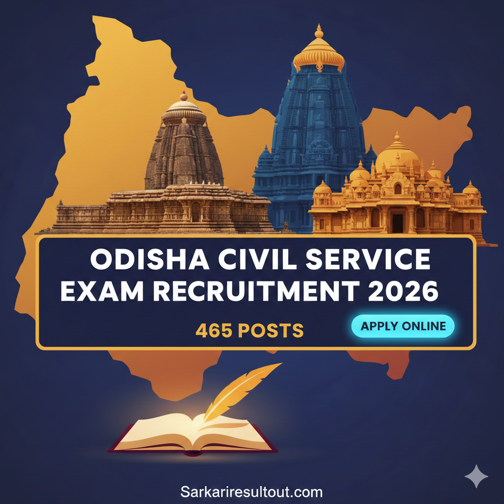 Odisha Civil Service Exam Recruitment 2026