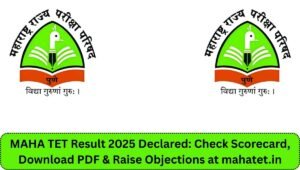 MAHA TET Result 2025