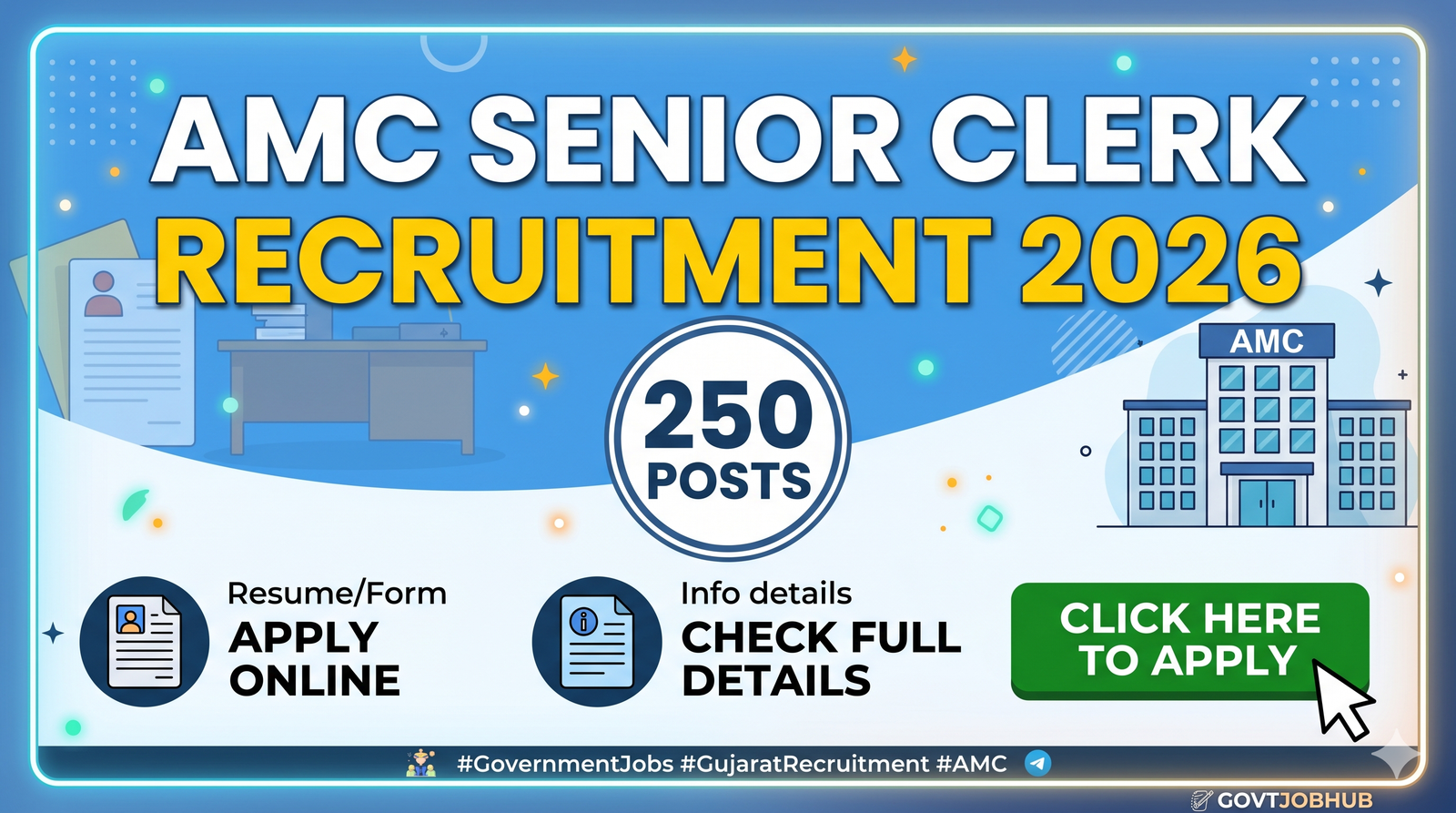AMC Senior Clerk Bharti 2026 