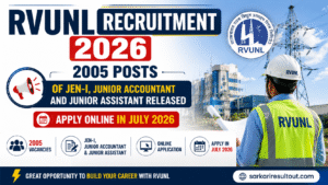 RVUNL Recruitment 2026