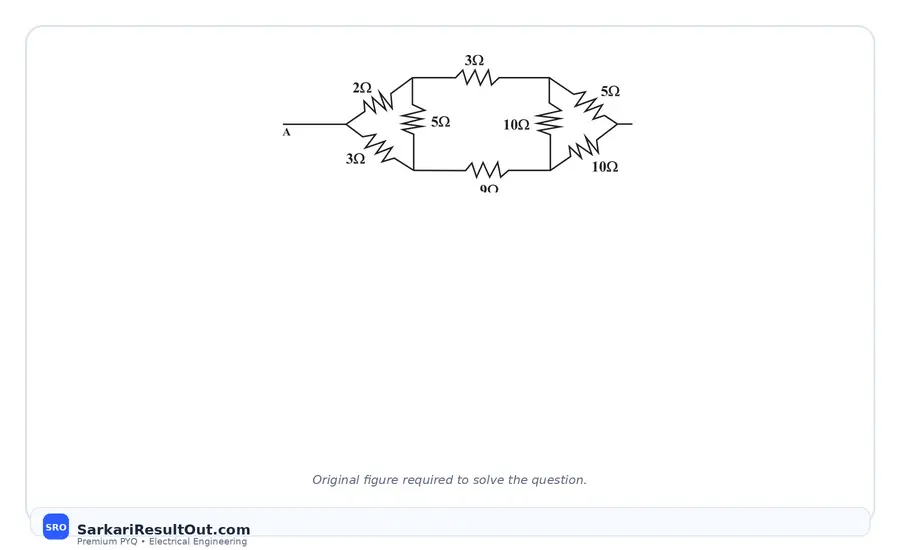 Original Electrical Engineering question figure for PYQ 116