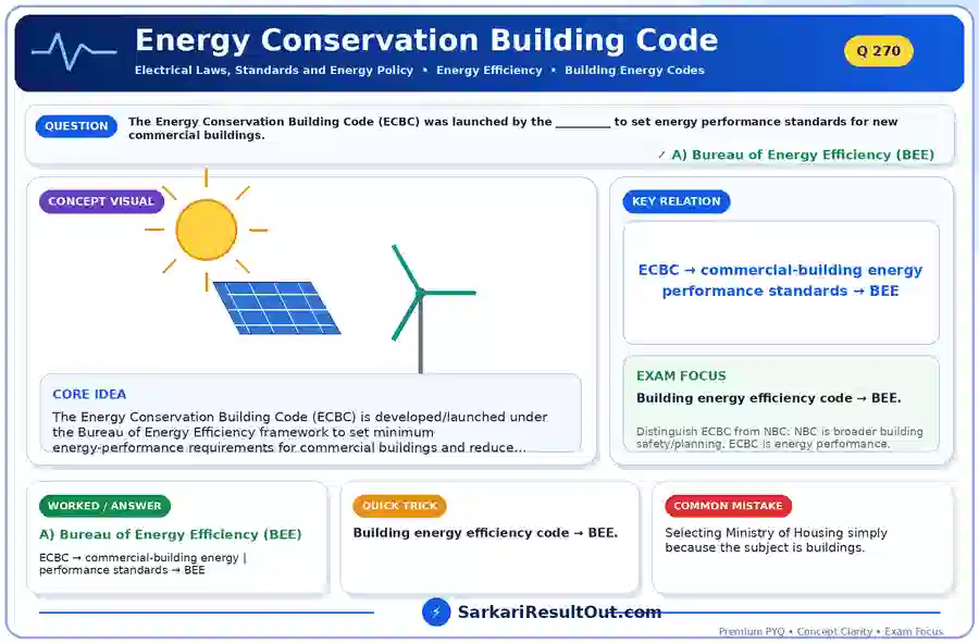 Energy Conservation Building Code explanatory diagram