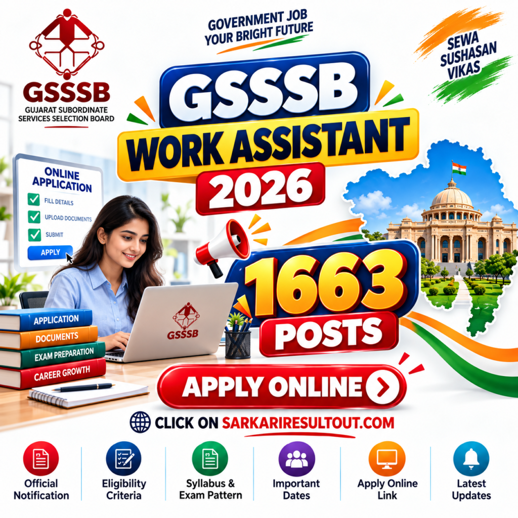 GSSSB Work Assistant 2026